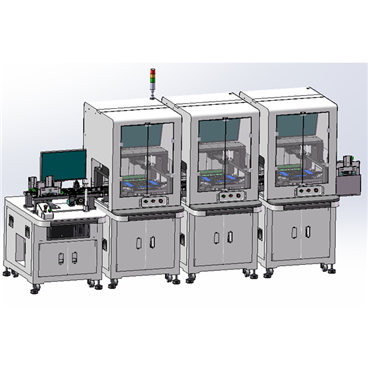 三工位測(cè)試板流水線